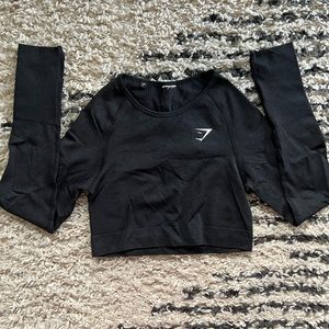 Gymshark Women’s Seamless Black Crop